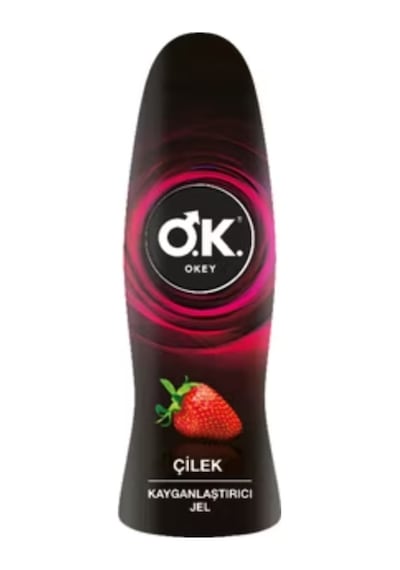 Okey Çilek Kayganlaştırıcı Jel 50 ML