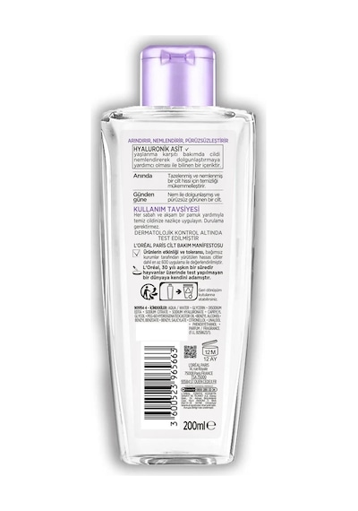 L'Oréal Paris Revitalift Filler Dolgunlaştırıcı Tonik 200 ML