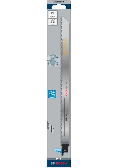 Bosch Pro S 1211 K 250mm 2'li Et-kemik İçin Panter Testere Bıçağı 2608652901