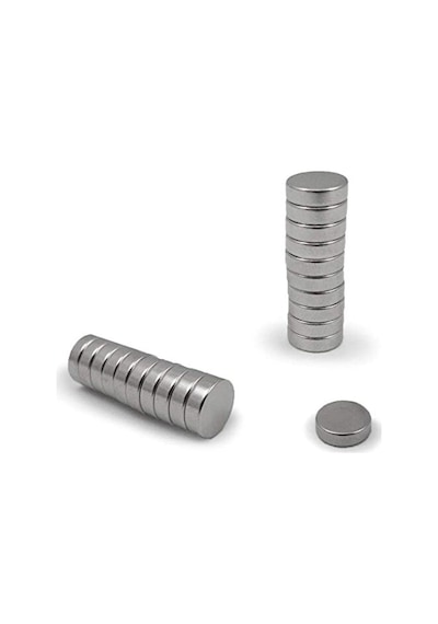 Dünya Magnet 50 Adet 10 X 3 Mm Çap: 10 Kalınlık : 3 Yuvarlak Neodyum Mıknatıs