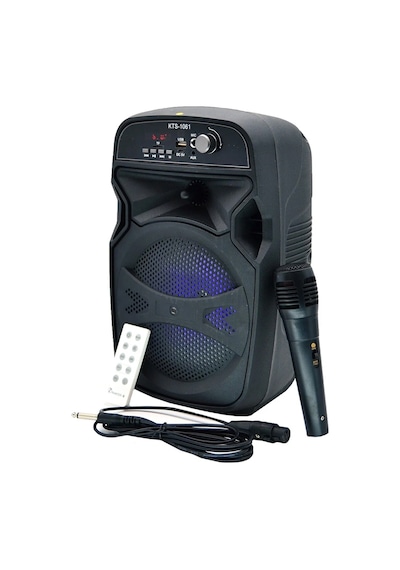 KTS-1061 Işıklı Kumandalı Bluetooth Hoparlör