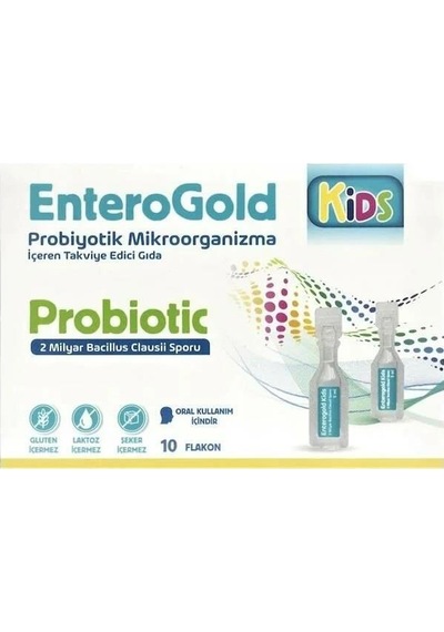 Enterogold Kıds Probiyotik 10 Flakon