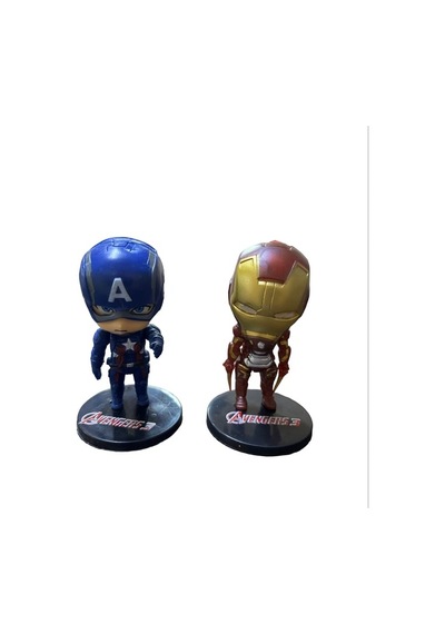 Süper Kahramanlar Mini 6'lı Figür Oyuncak Avengers Karakterleri