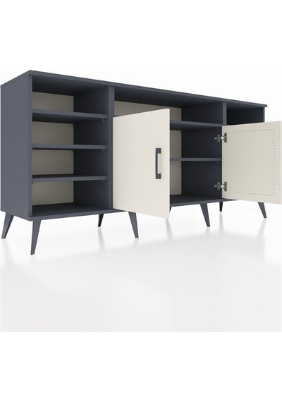 Hyperion Konsol 8 Raflı 2 Kapaklı 176x44x83 Antrasit-aytaşı/antrasit Aytaşı/antrasit Hyperion Konsol 8 Raflı 2 Kapaklı 176x44x83 Antrasit-aytaşı/antrasit Aytaşı/antrasit