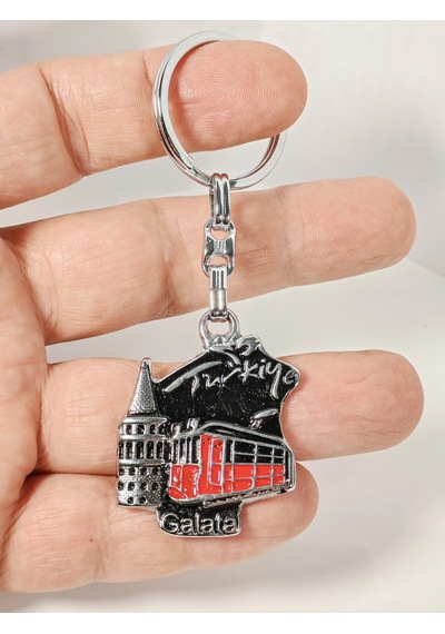 Galata Kulesi Ve Nostaljik Tramvay Temalı İstanbul Metal Anahtarlık Şehrin Ruhunu Taşıyan Özel Tas Çok Renkli Galata Kulesi Ve Nostaljik Tramvay Temalı İstanbul Metal Anahtarlık Şehrin Ruhunu Taşıyan Özel Tas Çok Renkli