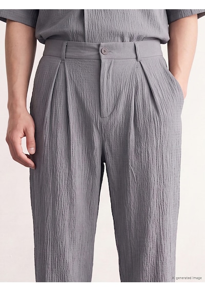 Lcw Vision Gri Loose Fit Erkek Pantolon