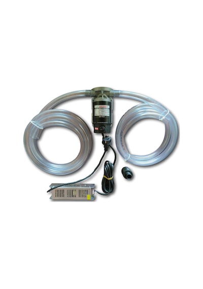 220&12 Volt 3/4'' Adaptörlü Sıvı Aktarma Pompası + 5 Metre Hortum