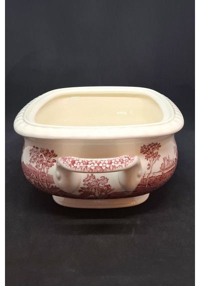 Villeroy&boch Rusticana Kapaklı Porselen Çorba Kasesi 2 Litre Kırmızı