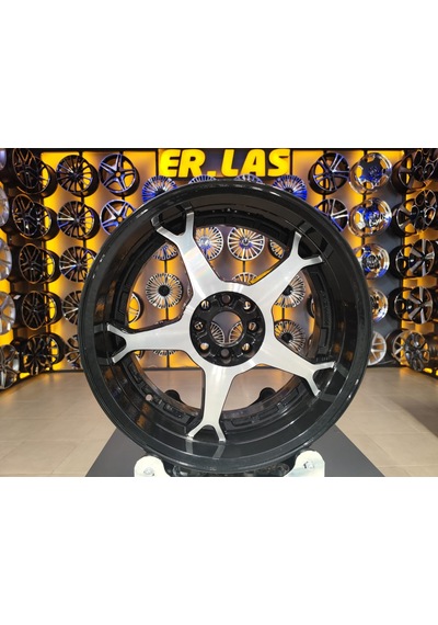 4 Adet Sato-7564 7.5 17 4 100/108 Et30 Black Mack Jant Revize Edilmiş Takım