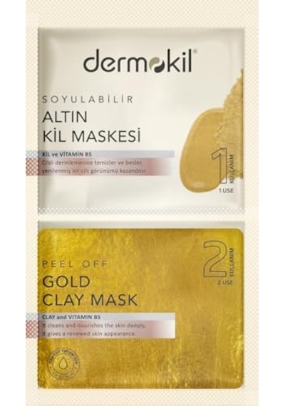 Soyulabilir Altın Maske 2x 7.5 Ml