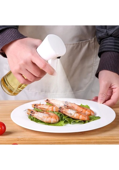 Sprey Cam Yağlık Airfryer Fritöz Yağ Püskürtücü 210 Ml Siyah Diğer
