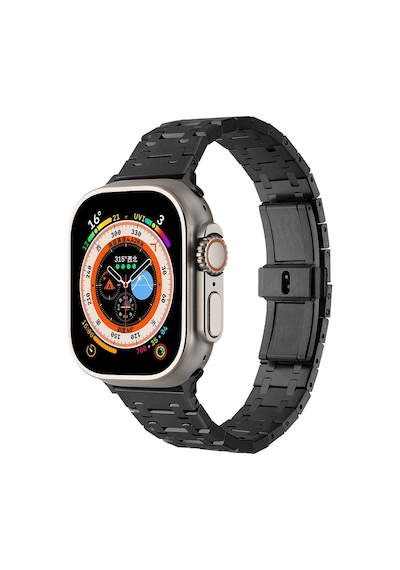 Watch 42mm Uyumlu Krd-83 Metal Zore Kordon-siyah