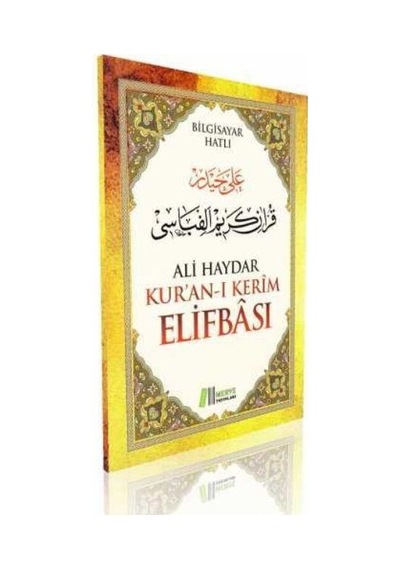 Kuranı Kerim Elifbası Ali Haydar - Merve Yayınları