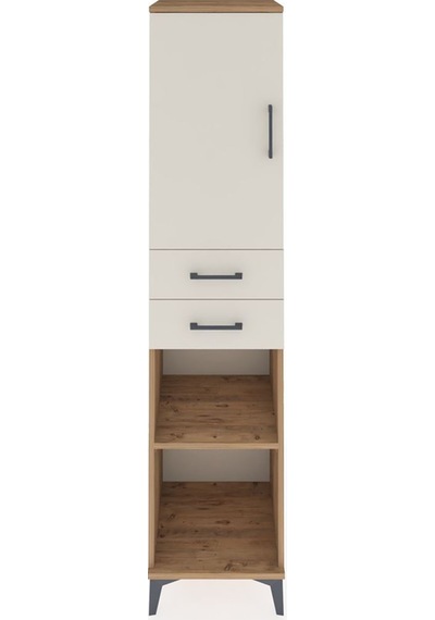 Hyperion Dolap 4 Raflı 2 Çekmeceli 44x44x195 Çam-aytaşı Atlas Çam