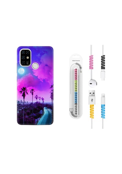 Casper Via F20 Kılıf Kablo Koruyuculu Purple Way 1843