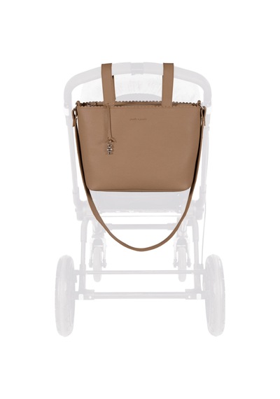 Pasito A Pasito Icon Crossbody Bebek Bakım Çantası Caramel Kahverengi