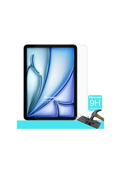Microsonic Apple Uyumlu iPad  Air 11 2025 A3266-a3267 Tempered Glass Cam Ekran Koruyucu