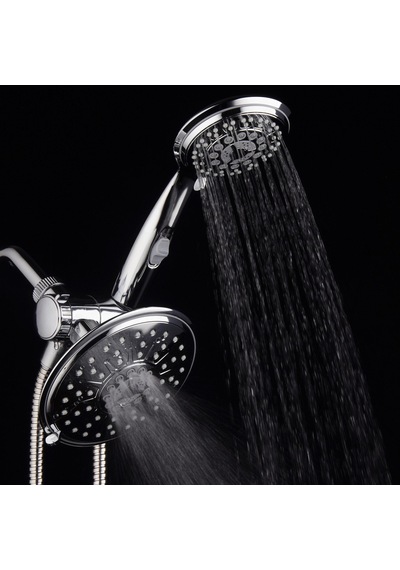 Lüks Hydroluxe 30-setting 3 Yollu 15,2 Cm Rainfall 26060000/el Duşu Combo Patentli Şalter Pause On/off Premium Krom Altın