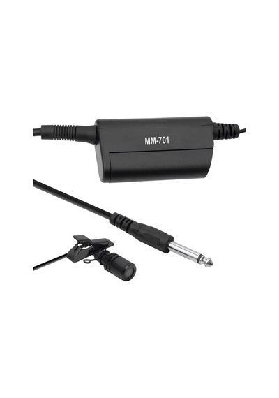 Magicvoice Mm-701 Kablolu 600 Ohm Yaka Mikrofonu 6.3mm Jack Girişli Condenser Mikrofon Taşıma Çantalı