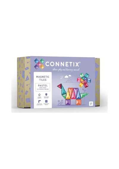 Connetix Pastel Mini Set - 32 Parça Con-eu-p32