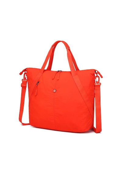 Smart Bags Mikro Poly Kumaş Büyük Boy Kadın Omuz Çantası 3335 Turuncu