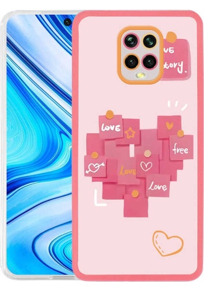 Xiaomi Redmi Note 9S Kılıf Zore M-Fit Desenli Kapak (540127104)