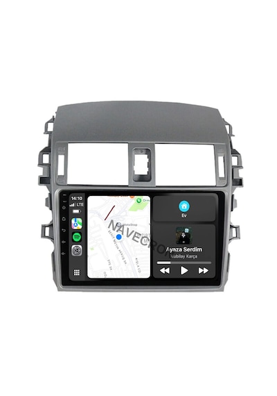 Toyota Corolla 2007-12 9" Büyük Çerçeve Uyumlu Androıd Multimedya Gerçek 2/32 Kablosuz Carplay Geri Görüş Kameralı 9" Toyota Corolla 2007-12 9" Büyük Çerçeve Uyumlu Androıd Multimedya Gerçek 2/32 Kablosuz Carplay Geri Görüş Kameralı 9"