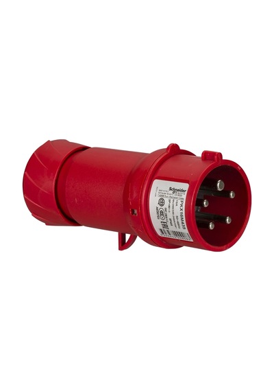 Schneider 5X16A Seyyar Erkek Fiş Hızlı Bağlantı IP 44 Trifaze 380