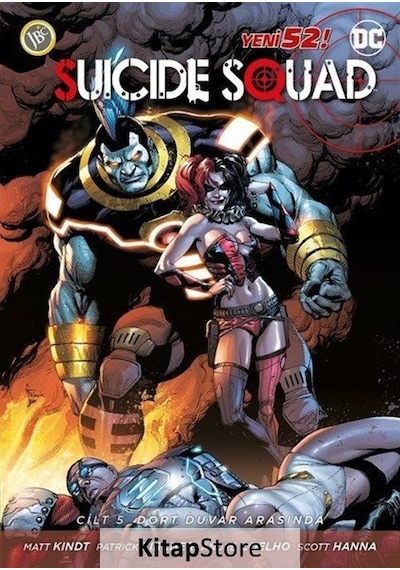 Suicide Squad Cilt 5: Dört Duvar Ar - Jim Zub -  Sean Ryan - JBC Yayıncılık