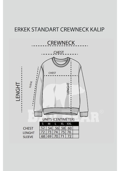 Bad Bear Marlow Element Mavi Erkek Sweatshirt Siyah