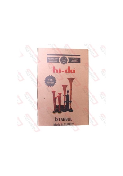 Hd420C Hido Beş Borulu Ultra Yankılı Havalı Dadan Korna