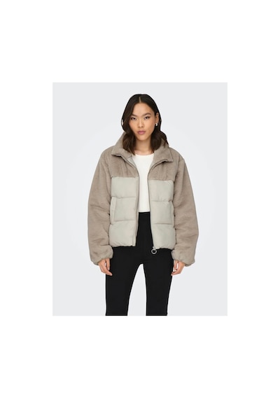 Only Wanja Kadın Bej Polar Ceket 15292945-mbm Moonbeam
