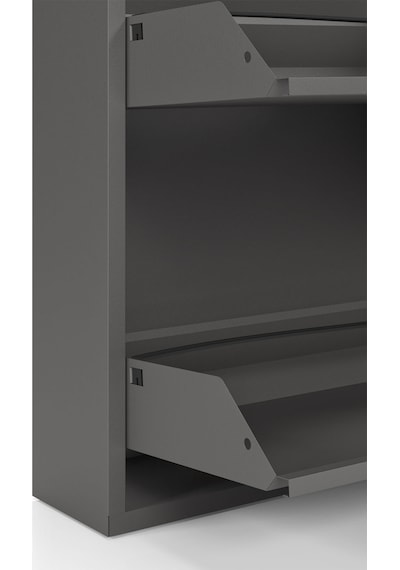 Ceha Kilitli Tablalı 4'lü Metal Ayakkabılık - Füme K.AYK-2.4/AC/P 7979/KL Ceha Kilitli Tablalı 4'lü Metal Ayakkabılık - Füme K.AYK-2.4/AC/P 7979/KL