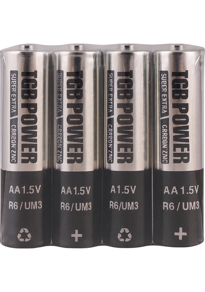 4'lü Kalem Pil Aa 1.5v R6 / Um3 Uzun Ömürlü Karbon Çinko Pil Seti