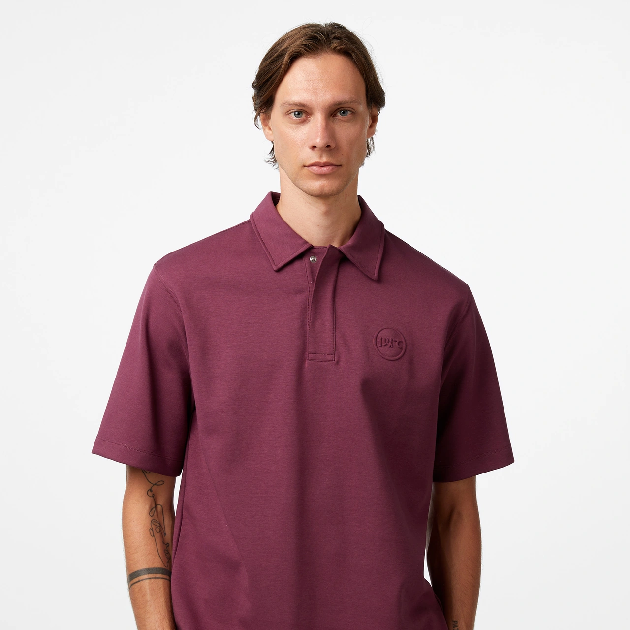 United4 Unıted4 Classic Erkek Bordo Polo Zoku Bordo