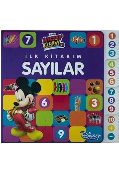 İlk Kitabım Sayılar-Disney Mickey ve Çılgın Yarışçılar- Doğan ve Egmont Yayıncılık