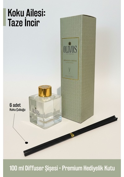 Argadian Grove İncir Çubuklu Oda Kokusu 100 Ml Taze Ve Meyvemsi Mimoza
