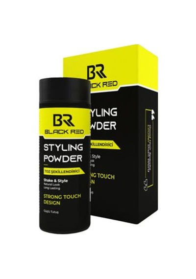 Black&red Styling Powder 100gr. Strong Touch