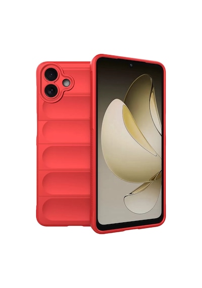 Newface Samsung Galaxy Uyumlu A07 4g Optimum Silikon - Kırmızı Diğer