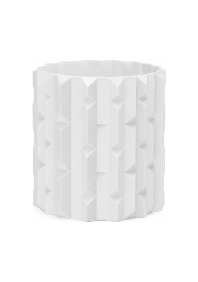 Geometrik Tasarım Dekoratif Saksı 20 Cm Modern Minimal Bitki Saksısı Ev & Ofis Dekoru