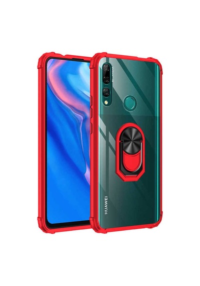 Huawei Y9 Prime 2019 Kılıf Zore Mola Kapak Kırmızı