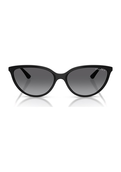 Vogue Vo 5672s W44t3 57 Kadın Polarize Cat Eye Degrade Siyah Kemik Güneş Gözlüğü Siyah