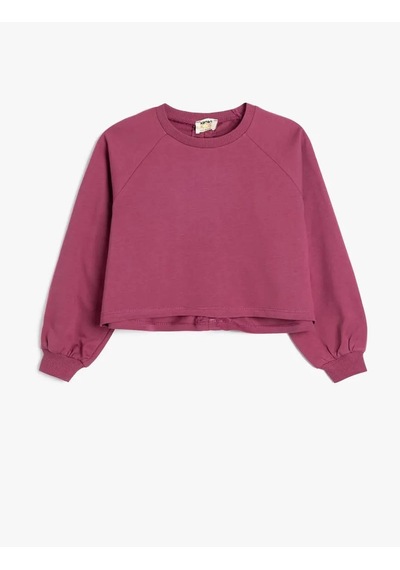 Koton Kadın Sweatshirt Pembe 5wkg10196ak 25ky59003244 Y5914 Pembe