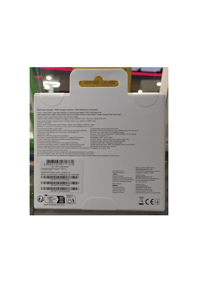 Samsung Galaxy Uyumlu S25 Ultra-s26 Ultra Ep-t4511xbegww 45wat 5a/1.8m Şarj Aleti Siyah A