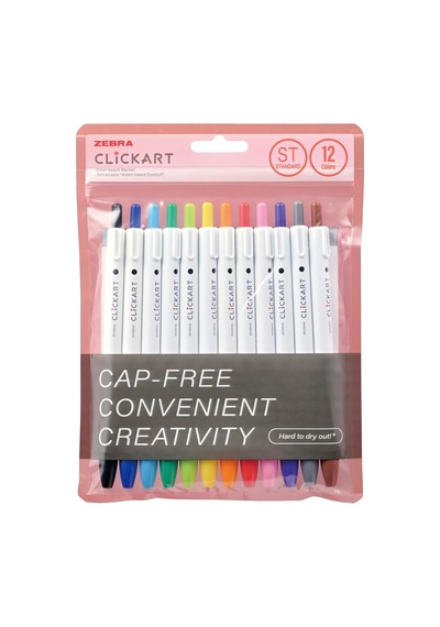 Zebra Clıckart Market Pen St 12 Lı Set