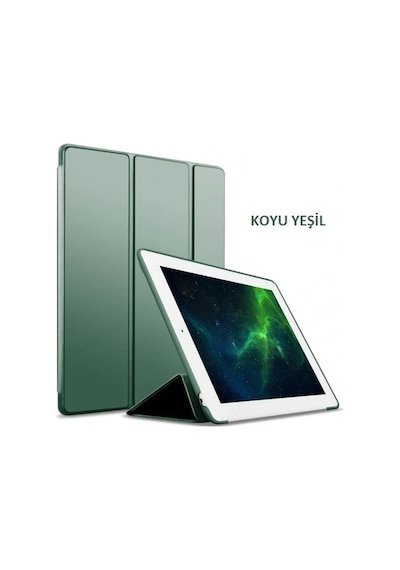 Apple Uyumlu iPad Air 1 Air 2 9.7 Kılıf PU Deri Smart Standlı Case A1474 A1475 A1476 A1566 A1567