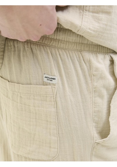 Jack & Jones Erkek Rahat Kalip Jogger Şort - Jaiden - 12274758 Safari