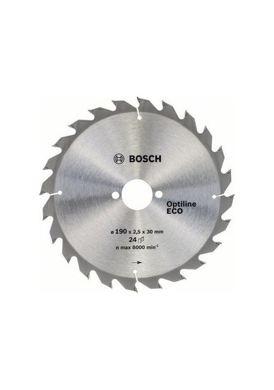 190 X 30 Mm Daire Testere, 24 Diş İle Hassas Kesim Özellikleri