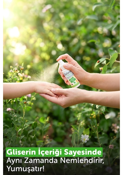 Defans Natura Bitkisel İçerikli Koruyucu Vücut Spreyi 6'lı