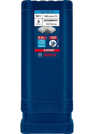 Bosch Expert 8x165 Mm 50 Lu Yeni Sds Plus-7x Matkap Ucu 2608900192